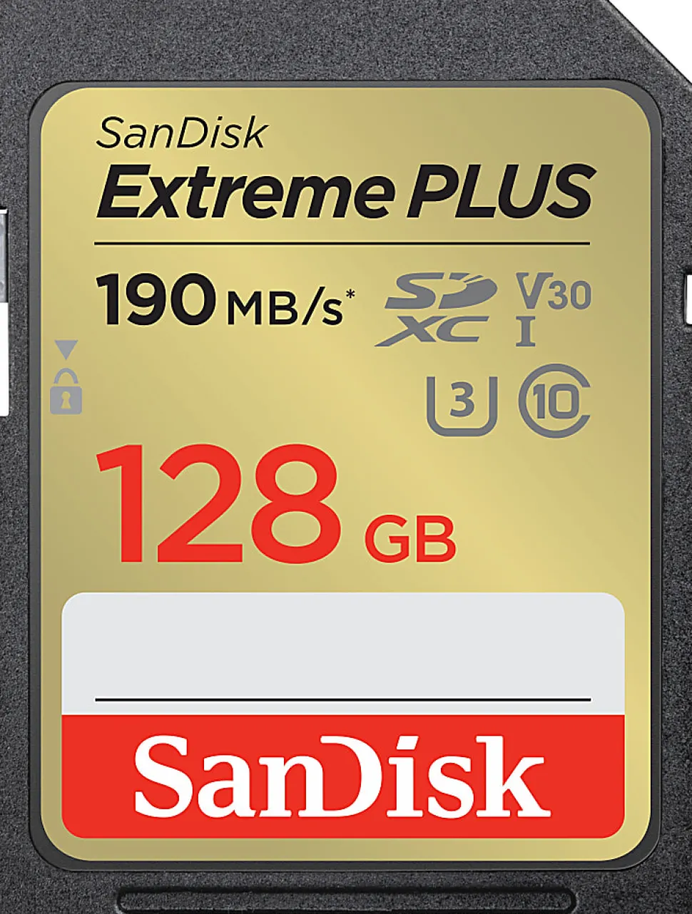 SanDisk Extreme® PLUS SDXC™ UHS-I card, 128GB
