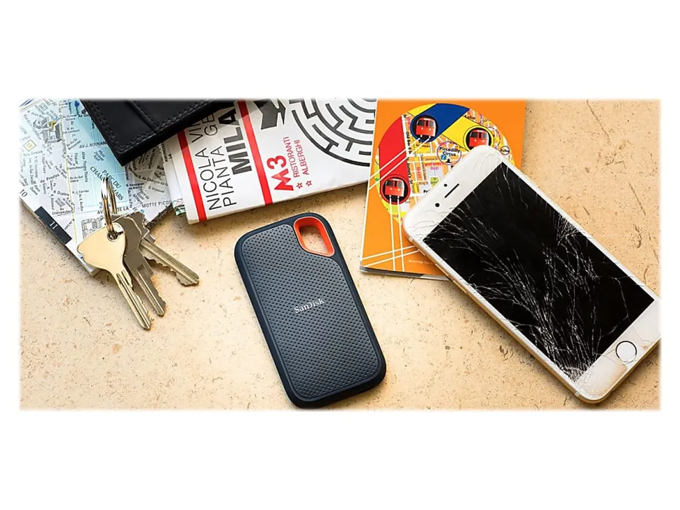 SanDisk Extreme® Portable SSD, 4TB, Black