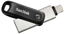 SanDiskĀ® iXpand Mobile Storage Flash Drive, 128GB, Silver
