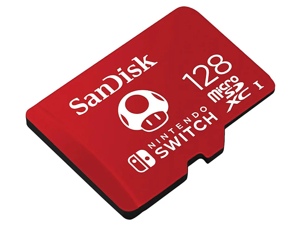 SanDisk® microSDXC Memory Card for Nintendo Switch, 128GB, SDSQXBO128GANCZA