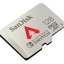 SanDisk® microSDXC Memory Card For Nintendo Switch, 128GB, SDSQXAO128GAN6ZY