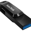 SanDisk® Ultra® Dual Drive Go USB Type-C™ Flash Drive, 128GB, Black