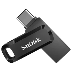 SanDisk® Ultra® Dual Drive Go USB Type-C™ Flash Drive, 128GB, Black
