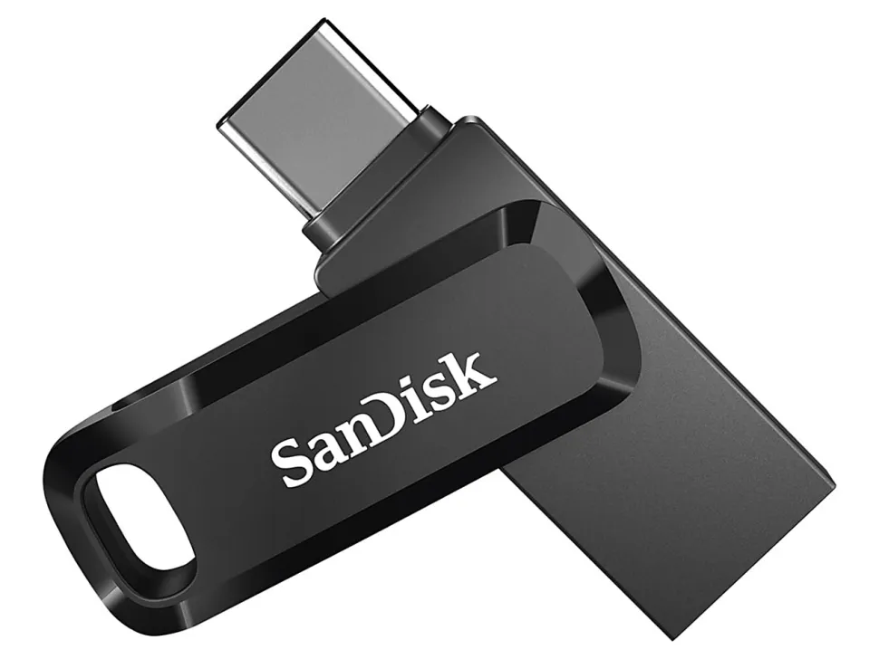 SanDisk® Ultra® Dual Drive Go USB Type-C™ Flash Drive, 128GB, Black