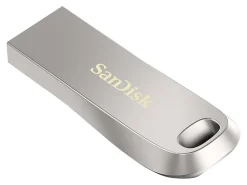 SanDisk® Ultra Luxe USB 3.1 Flash Drive, 256GB, Silver
