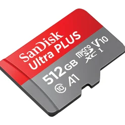 SanDisk Ultra® PLUS 160MB/s MicroSDXC™ Memory Card, 512GB, SDSQUBL-512G-AN6IA