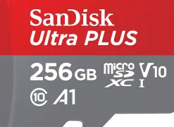 SanDisk Ultra® PLUS microSD™ Memory Card, 256GB
