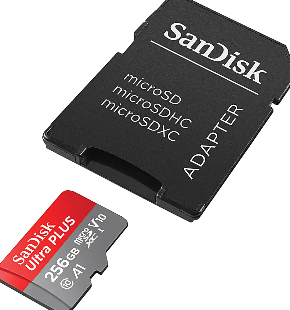 SanDisk Ultra® PLUS microSD™ Memory Card, 256GB