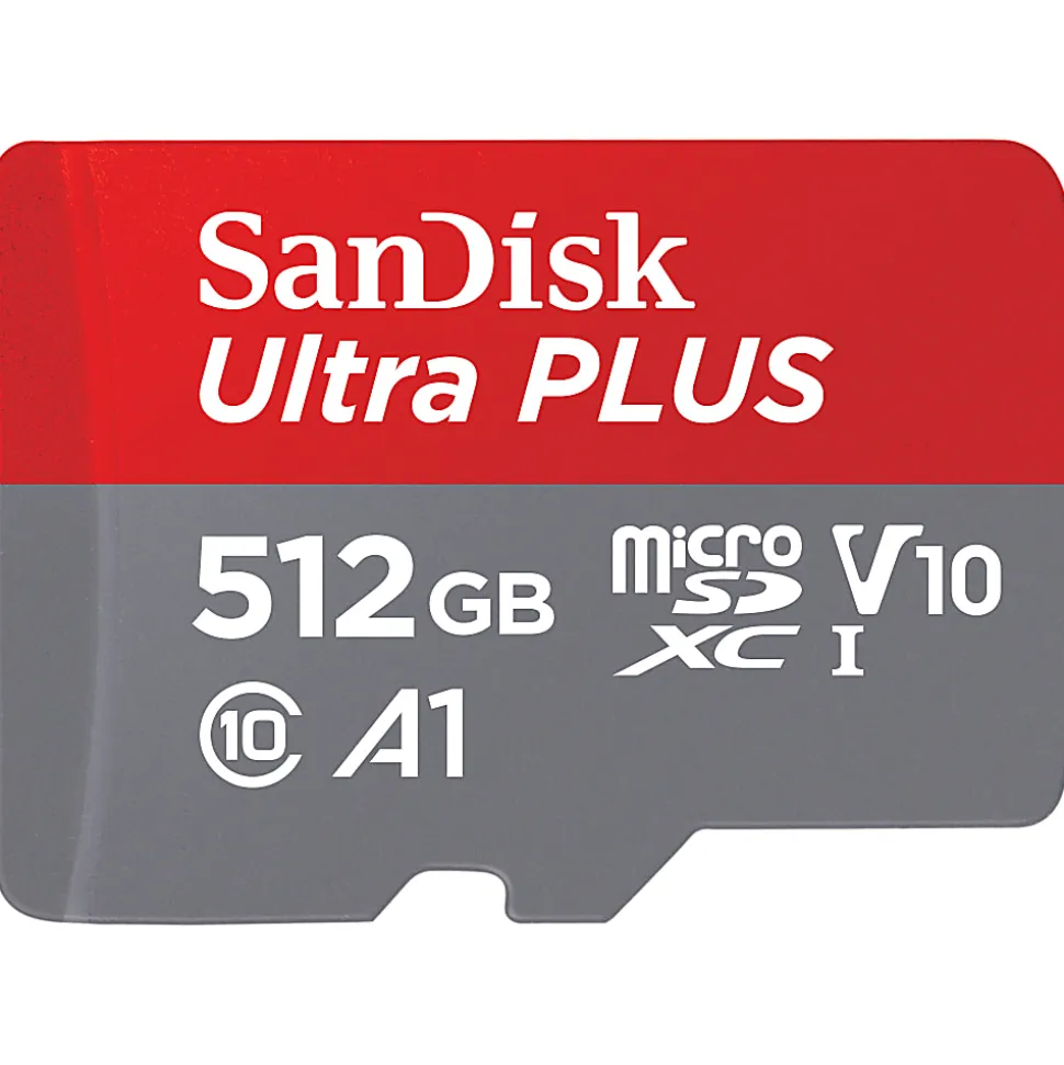 SanDisk® Ultra® PLUS microSDXC™ Memory Card, 512GB