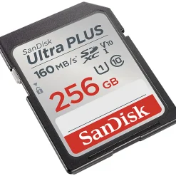 SanDisk® Ultra® PLUS SDXC™ Memory Card, 256GB