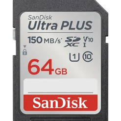 SanDisk Ultra® PLUS SDXC™ UHS-I card, 128GB