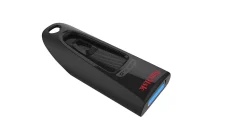 SanDisk Ultra® USB 3.0 Flash Drive, 256GB, Black