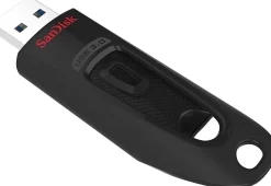 SanDisk® Ultra USB 3.0 Flash Drives Pack of 2, 32GB, Black