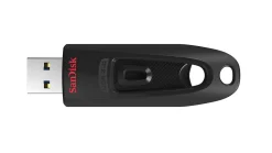 SanDisk® Ultra USB 3.0 Flash Drive, 64GB, Black