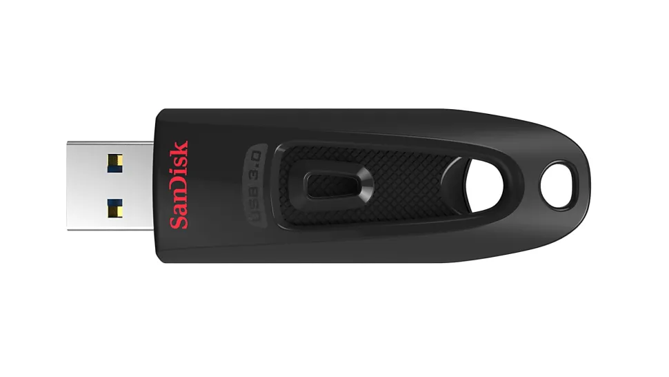 SanDisk® Ultra USB 3.0 Flash Drive, 64GB, Black