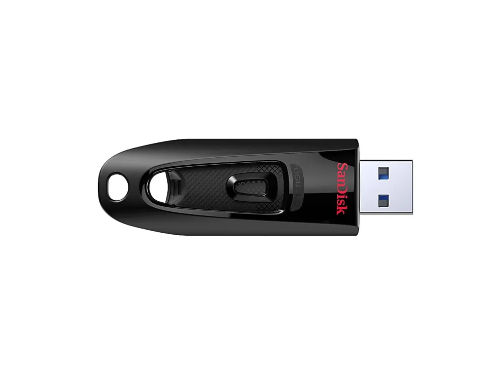 SanDisk® Ultra USB 3.0 Flash Drive, 64GB, Black