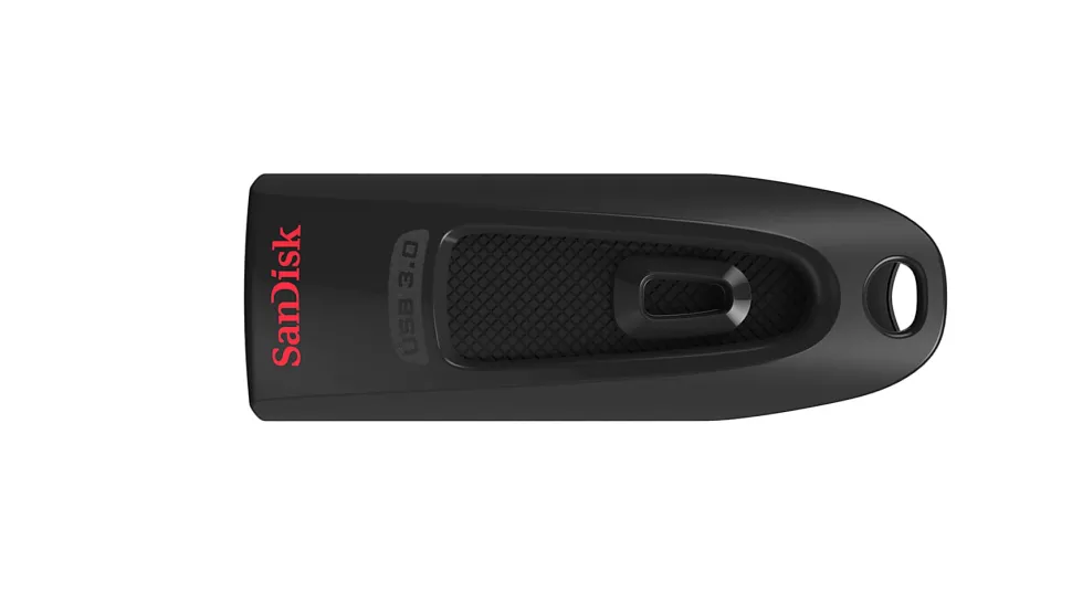 SanDisk® Ultra USB 3.0 Flash Drive, 64GB, Black
