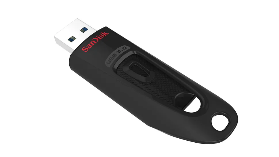 SanDisk® Ultra USB 3.0 Flash Drive, 64GB, Black