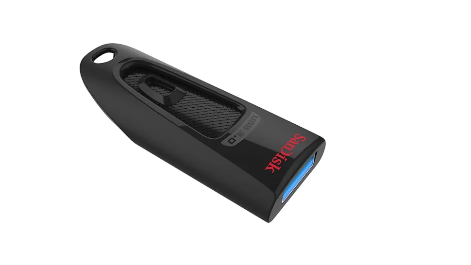 SanDisk® Ultra USB 3.0 Flash Drive, 64GB, Black