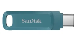 SanDisk USB Type-C Dual Drive, 128 GB, Navagio Bay