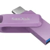 SanDisk USB Type-C Dual Drive, 256 GB, Lavender