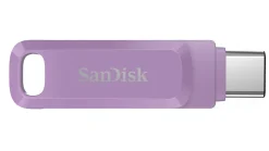 SanDisk USB Type-C Dual Drive, 256 GB, Lavender