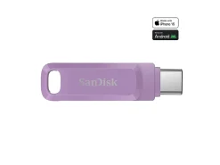 SanDisk USB Type-C Dual Drive, 256 GB, Lavender