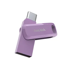 SanDisk USB Type-C Dual Drive, 256 GB, Lavender