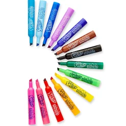 Sanford Mr. Sketch Scented Markers, Chisel Point, Assorted, Pack Of 14