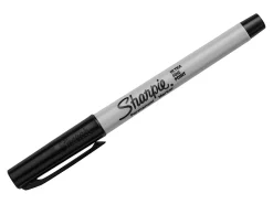 Sanford Sharpie Ultra Fine Point Permanent Marker - Ultra Fine Marker Point - No - Black - 36 / Box