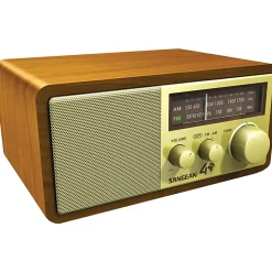 Sangean FM / AM Analog Wooden Cabinet Receiver - Headphone