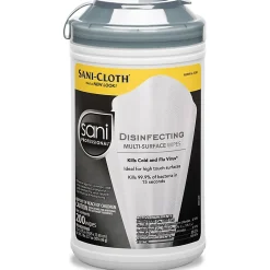 Sani-Cloth Disinfecting Wipes - Wipe - 7.50" Width x 5.40" Length - 200 / Each - White