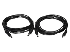 Sanus CAPW09 - Power cable - 2.7 m - black (pack of 2)