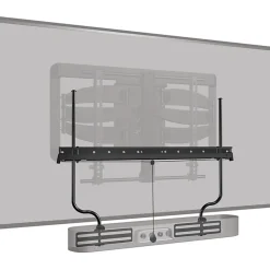 Sanus Depth Adjustable Tv Soundbar Mount, Sasb1B1