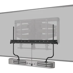 Sanus Depth Adjustable Tv Soundbar Mount, Sasb1B1