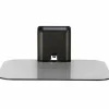 SANUS VMA401-B1 Mounting Shelf for A/V Equipment - Height Adjustable - 15 lb Load Capacity - Glass - 1