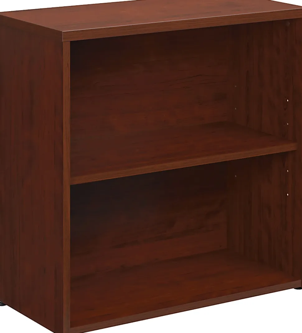 Sauder® Affirm 30”H 2-Shelf Bookcase, Classic Cherry