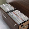 Sauder® Affirm 72"W Desk With 2-Drawer Locking Lateral File, 72" x 30", Noble Elm
