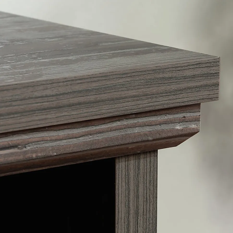 Sauder® Aspen Post 65"W Credenza Computer Desk, Pebble Pine