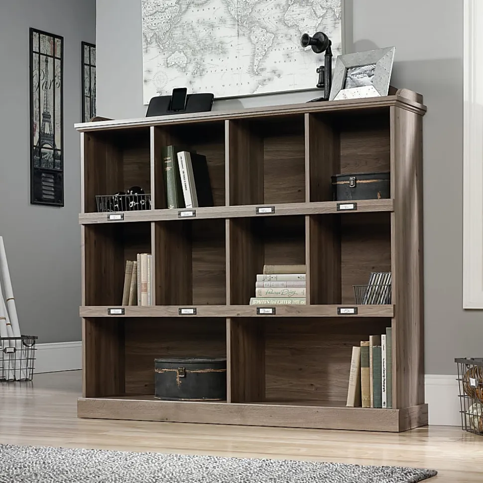 Sauder® Barrister Lane Cubby Bookcase, Salt Oak