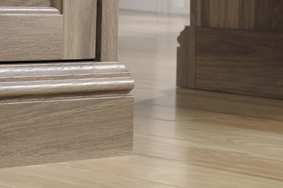 Sauder® Barrister Lane 59"W Executive Computer Desk, Salt Oak