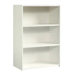 Sauder® Beginnings 36"H 3-Shelf Bookcase, Soft White