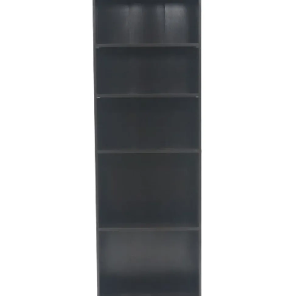 Sauder® Beginnings 71 3/16"H 5-Shelf Transitional Bookcase, Red/Dark Finish, Standard Delivery