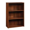Sauder® Beginnings 35 5/16"H 3-Shelf Transitional Bookcase, Cherry/Medium Finish, Standard Delivery