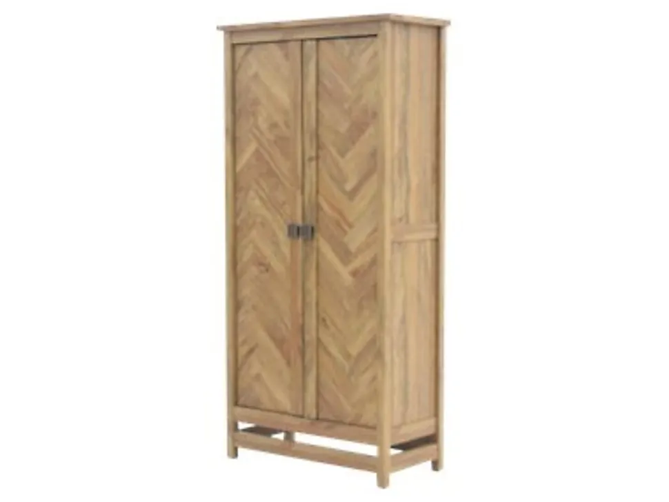Sauder® Cannery Bridge Storage Cabinet, 72"H x 35-1/4"W x 16-1/4"D, Sindoori Mango