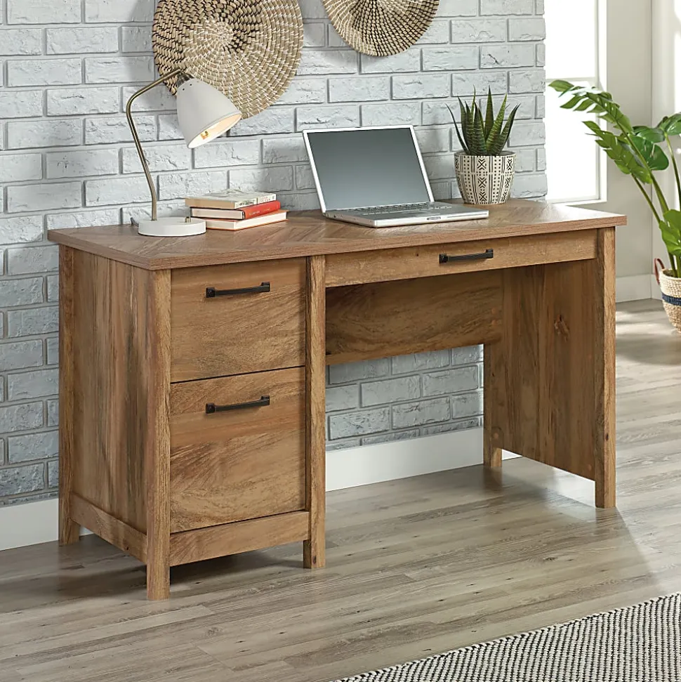 Sauder® Cannery Bridge 53"W Computer Desk, Sindoori Mango