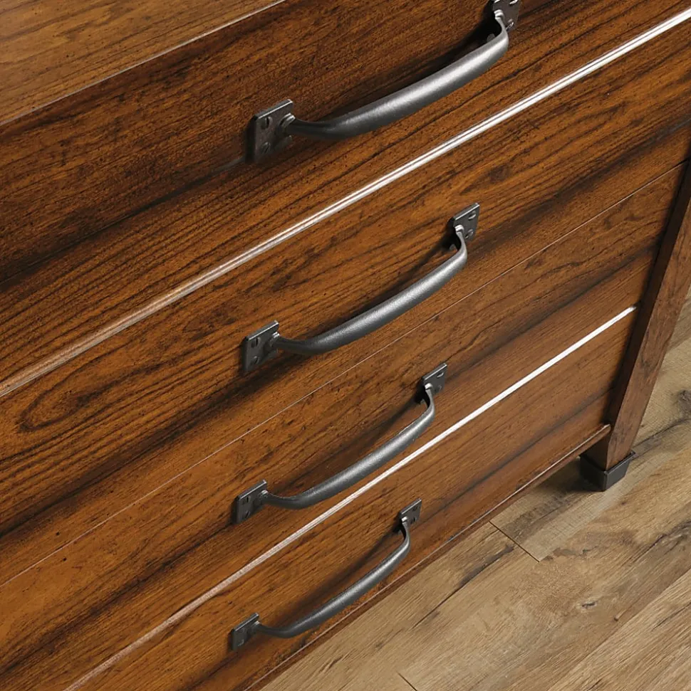 Sauder® Carson Forge 34-1/2"W x 20-3/8"D Lateral 2-Drawer File Cabinet, Washington Cherry