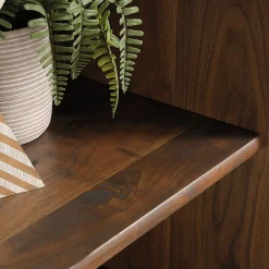 Sauder® Clifford Place Library Hutch, Grand Walnut