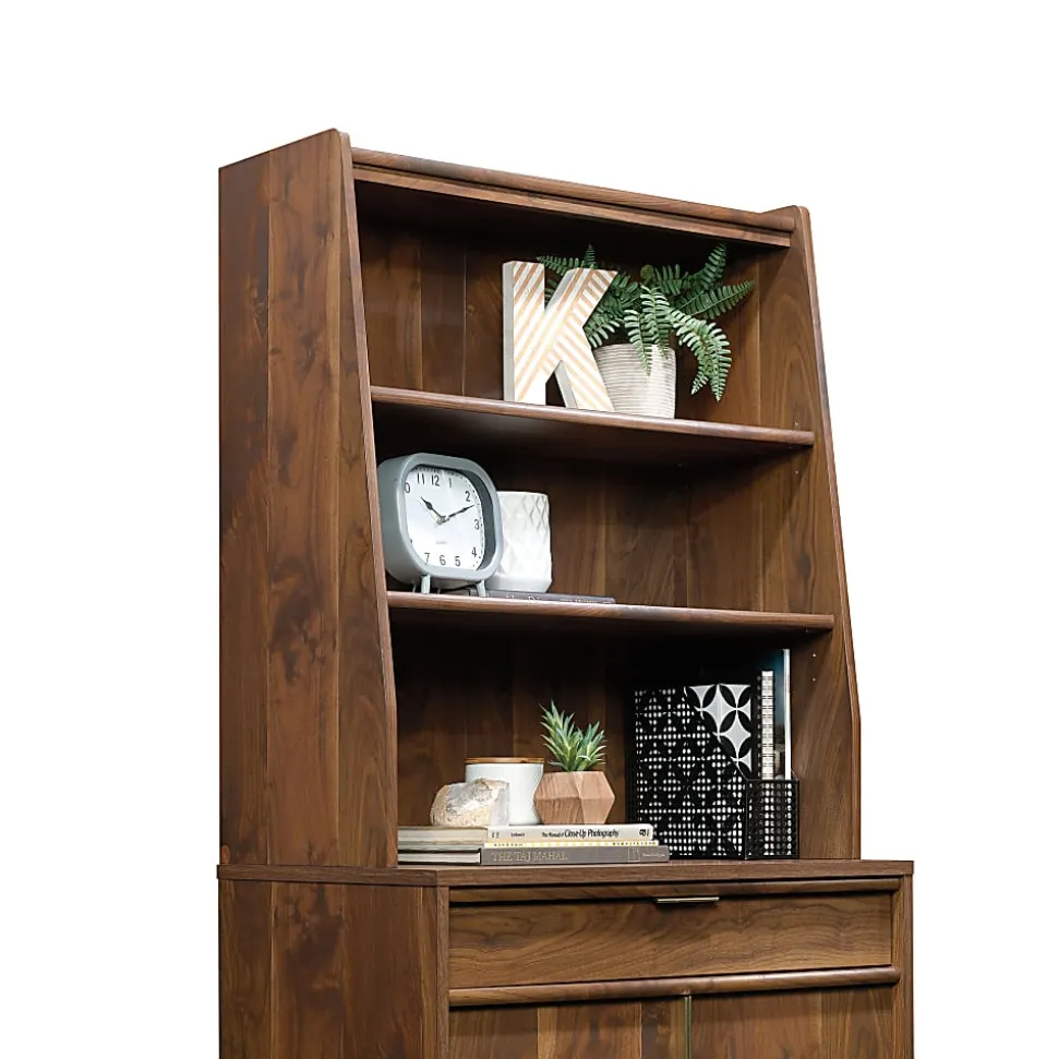 Sauder® Clifford Place Library Hutch, Grand Walnut