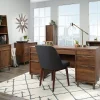 Sauder® Clifford Place 59"W Mid-Century Executive Computer Desk, Grand Walnut